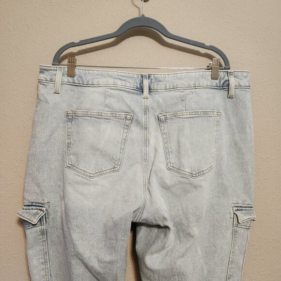 Maurices Edgely Relaxed Boyfriend Straight‎ Leg Midrise Jeans Size 16W - Picture 9 of 11